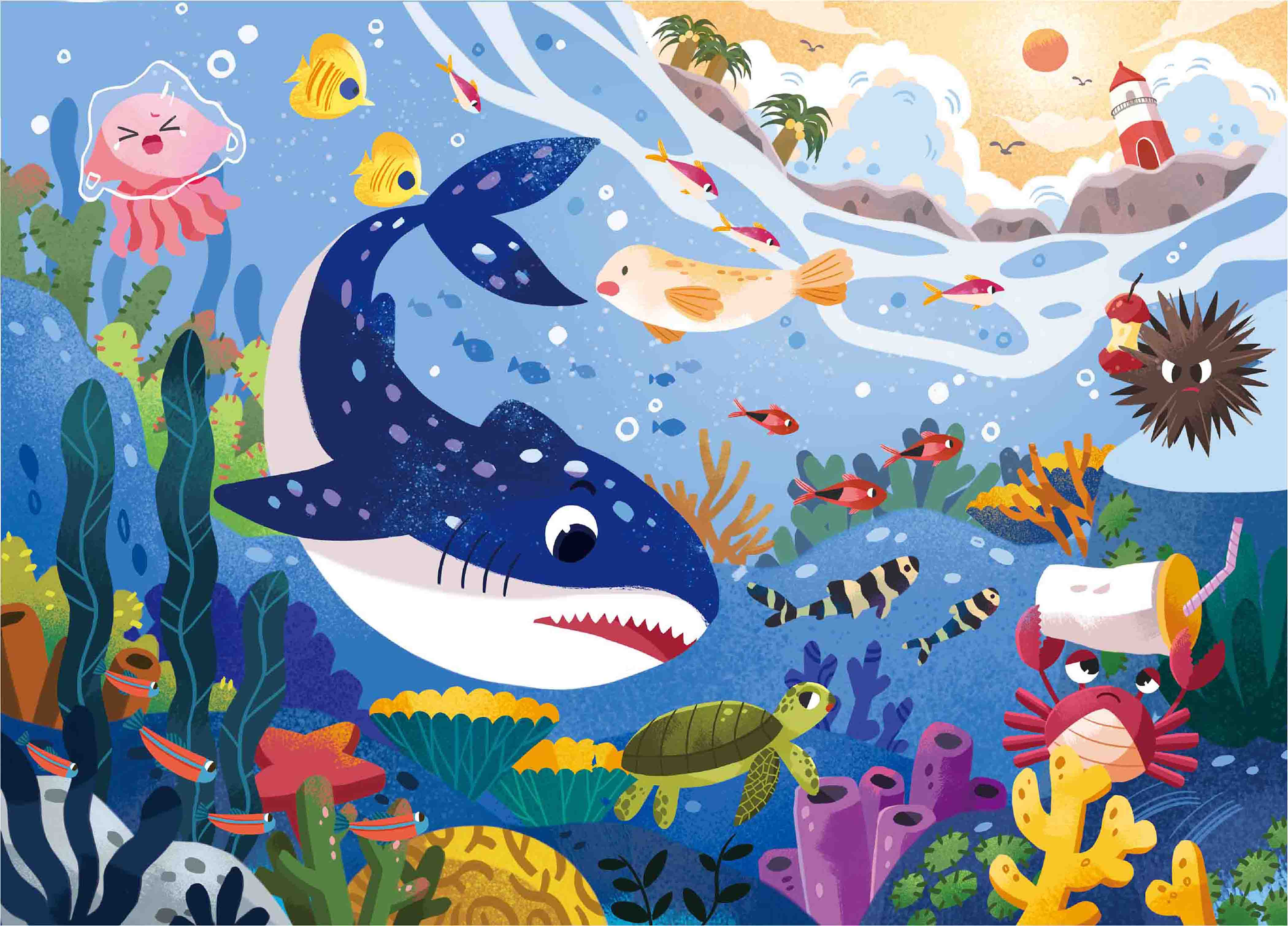 Puzzle Discovery - Nettoyage des océans (60 pièces)