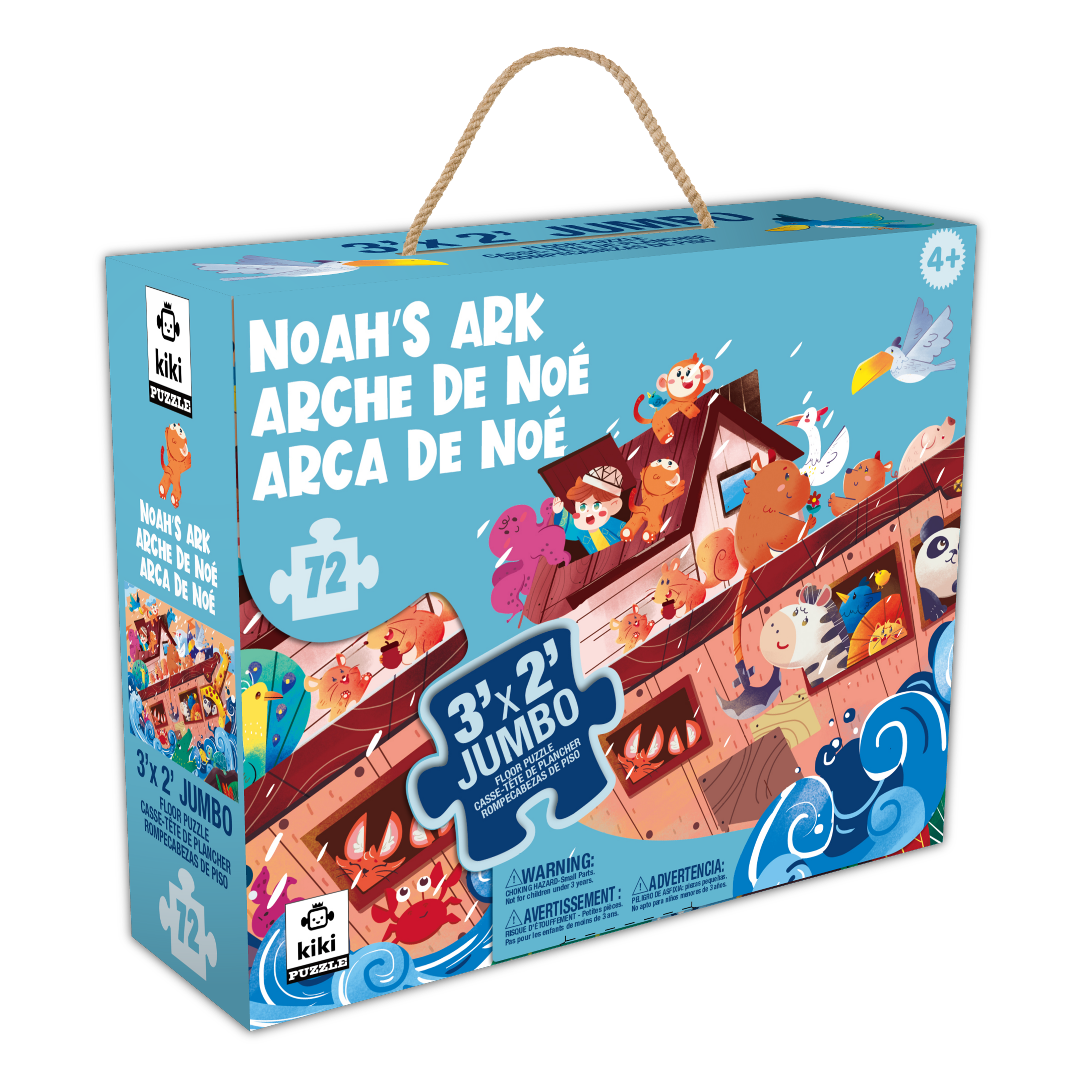 JUMBO Puzzle - Noah's Ark (FLOOR) (72pcs)