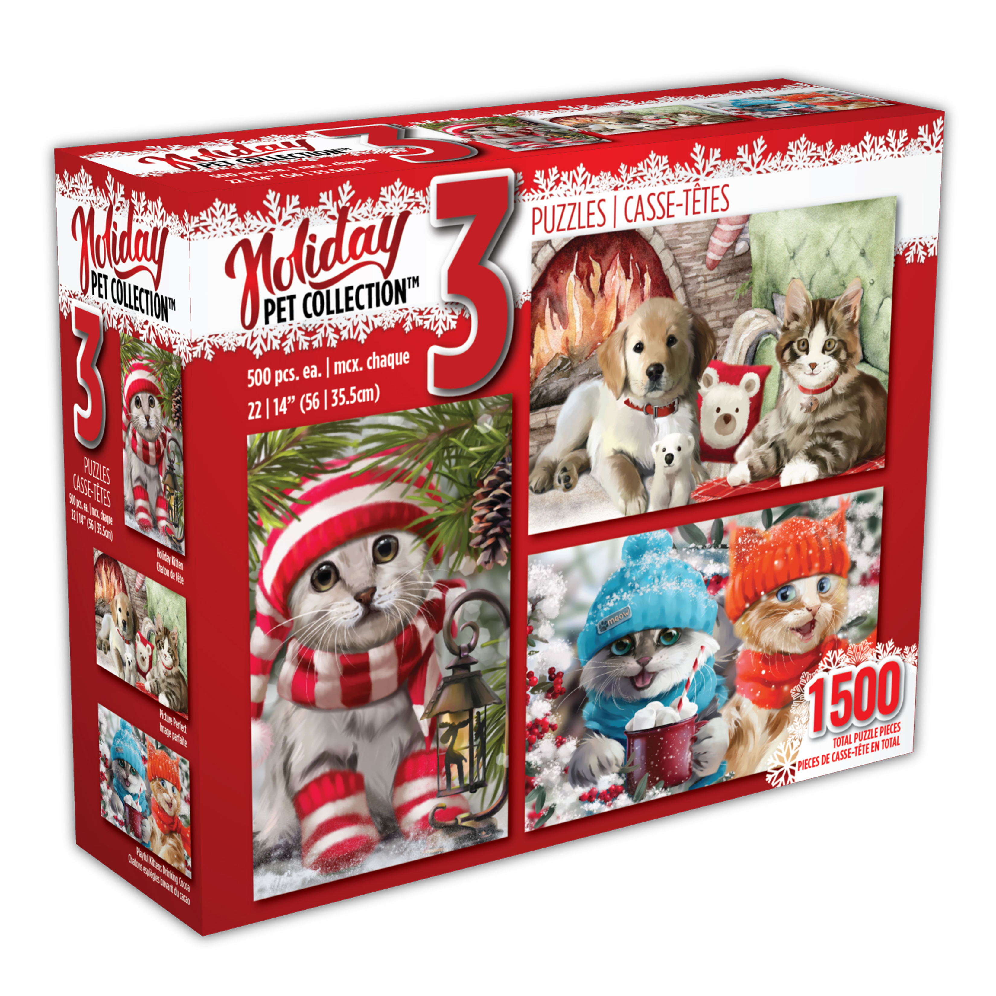 Holiday Pet Collection (3 x 500pcs)