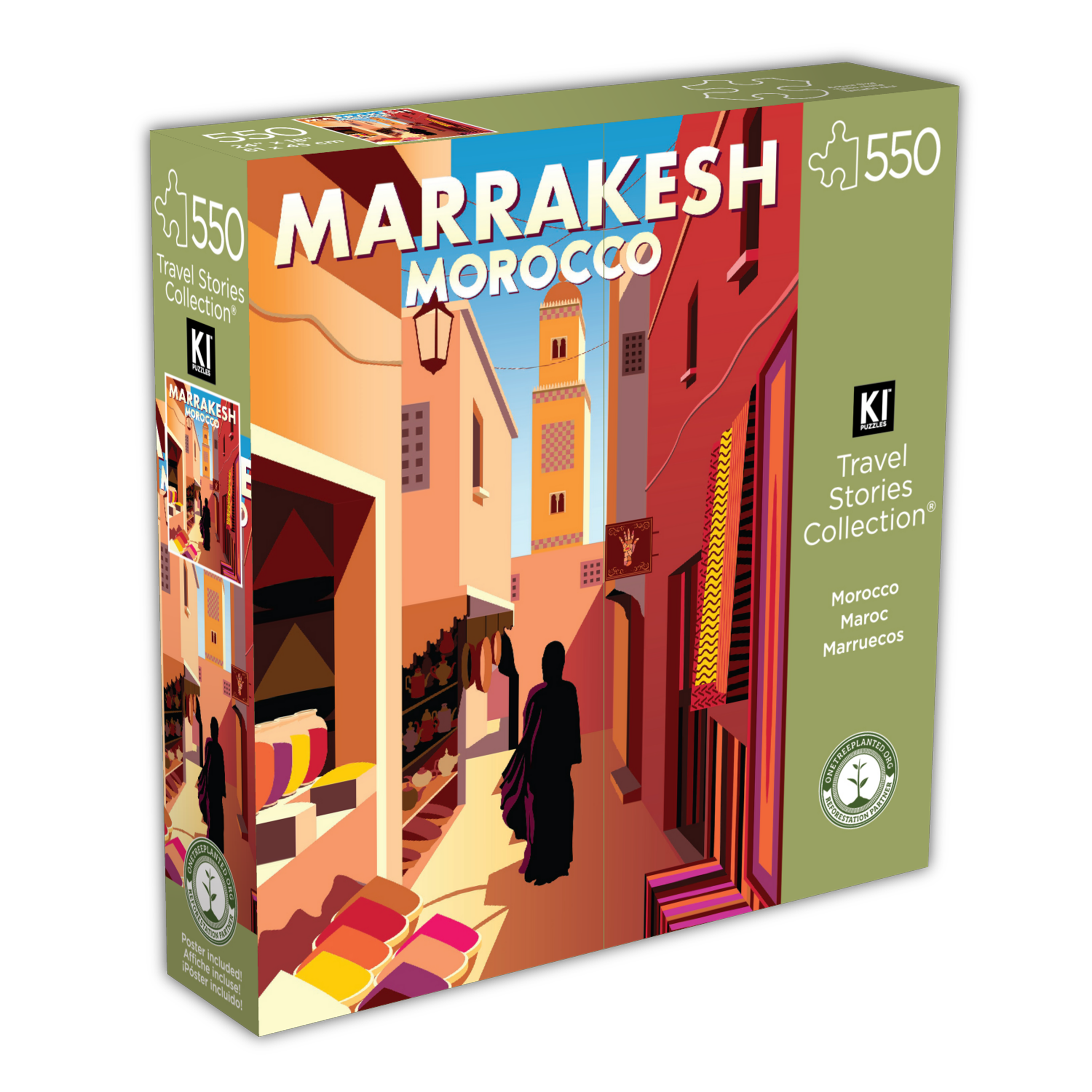 Travel Stories - Marrakesh, Morocco (550pcs)