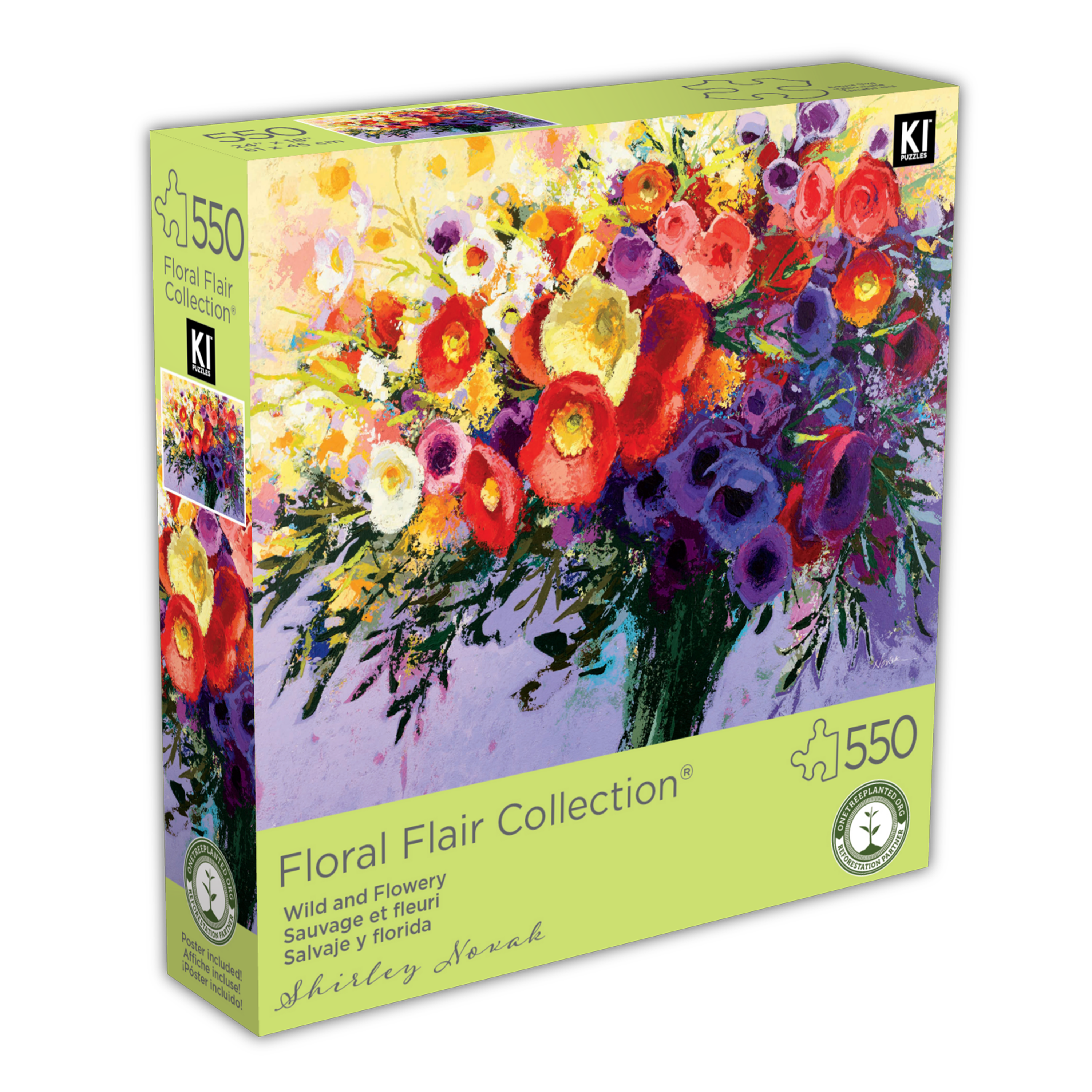 Floral Flair Collection - Wild and Flowery (550pcs)