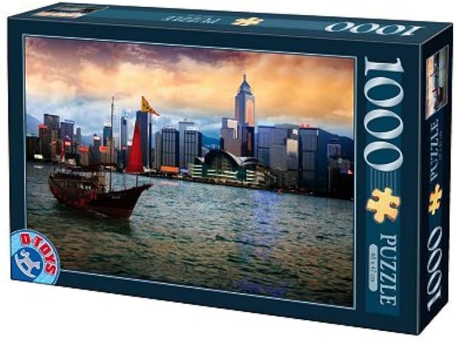 Night Boat in Hong Kong (1000pcs)