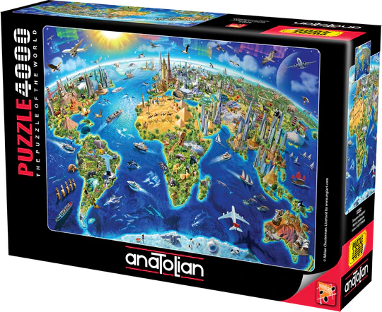 World Landmarks, Adrian Chesterman (4000pcs)