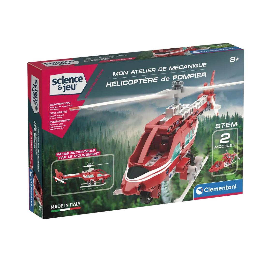 S.T.E.M - Mon Atelier de Mecanique - Helicoptere de Pompier