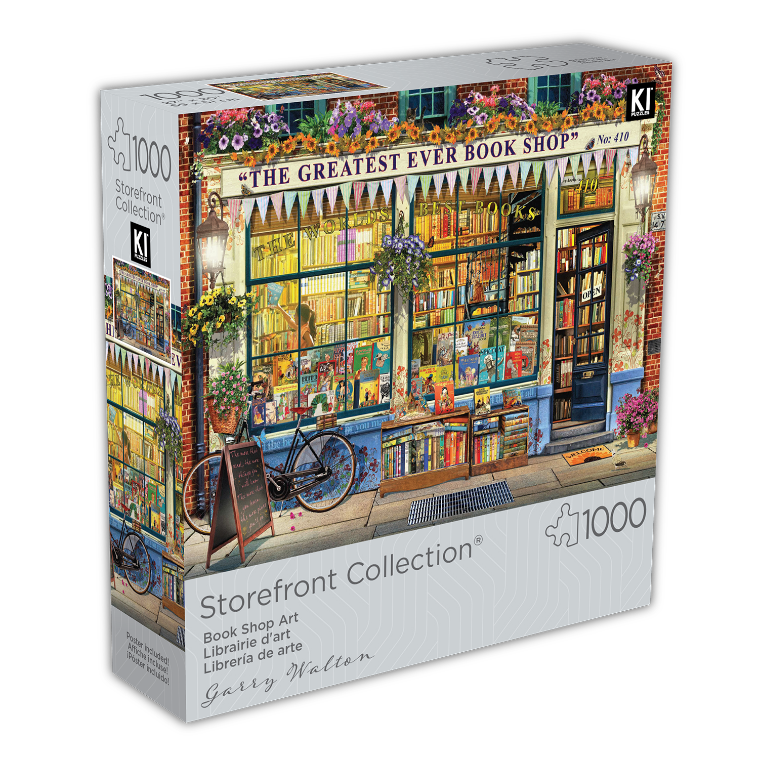 Collection Façades de Librairies - Art de Librairie, Garry Walton (1000 pièces)
