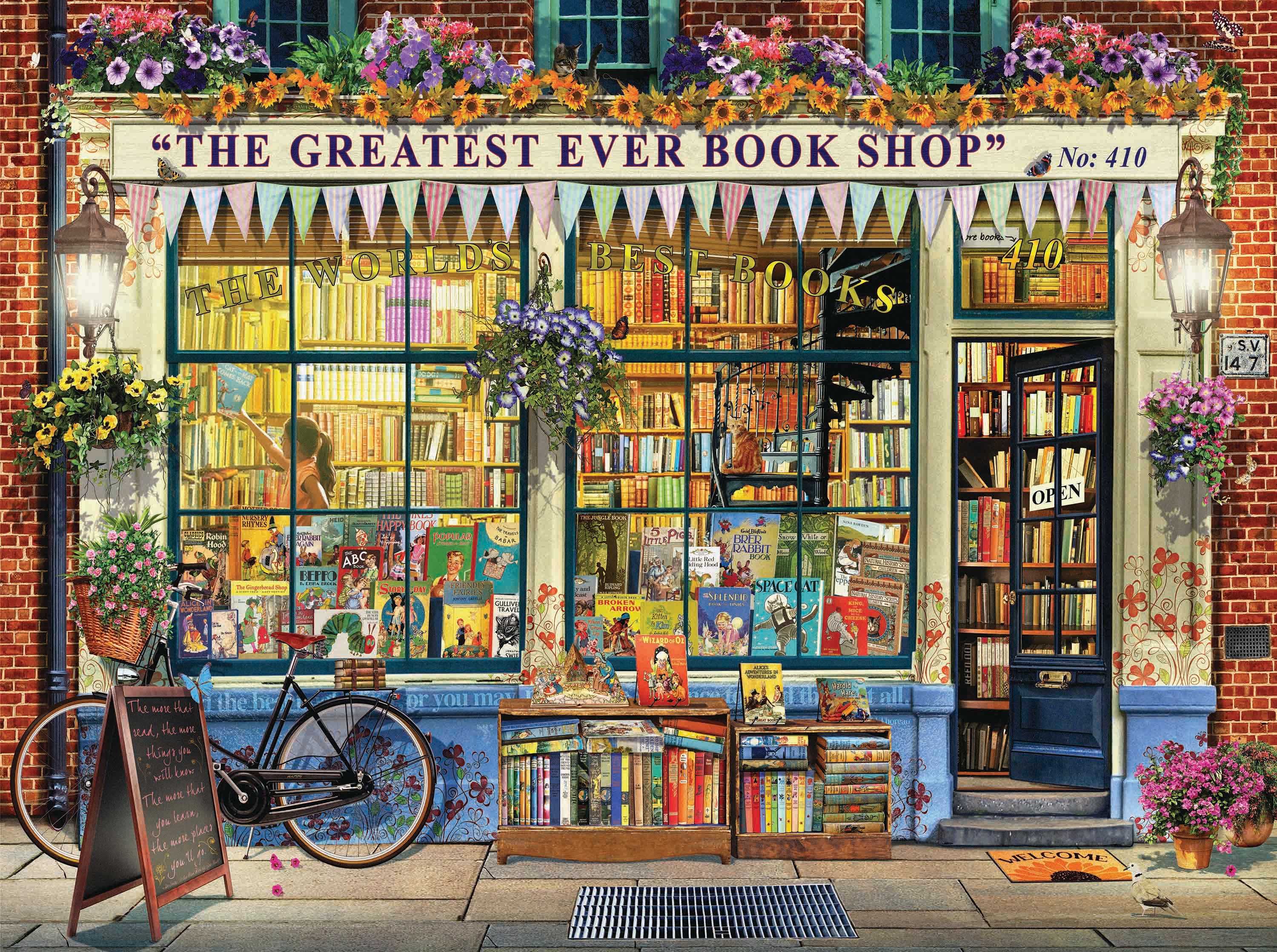 Collection Façades de Librairies - Art de Librairie, Garry Walton (1000 pièces)