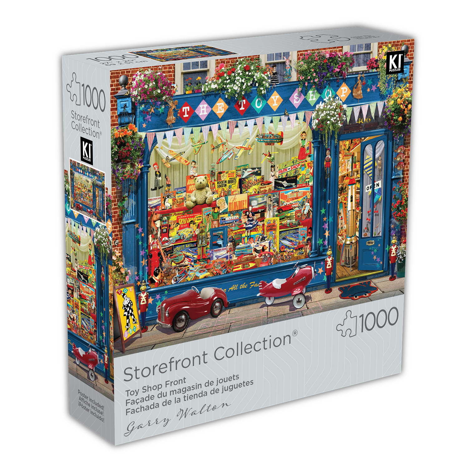 Collection de façades de magasins - Façade de magasin de jouets, Garry Walton (1000 pièces)
