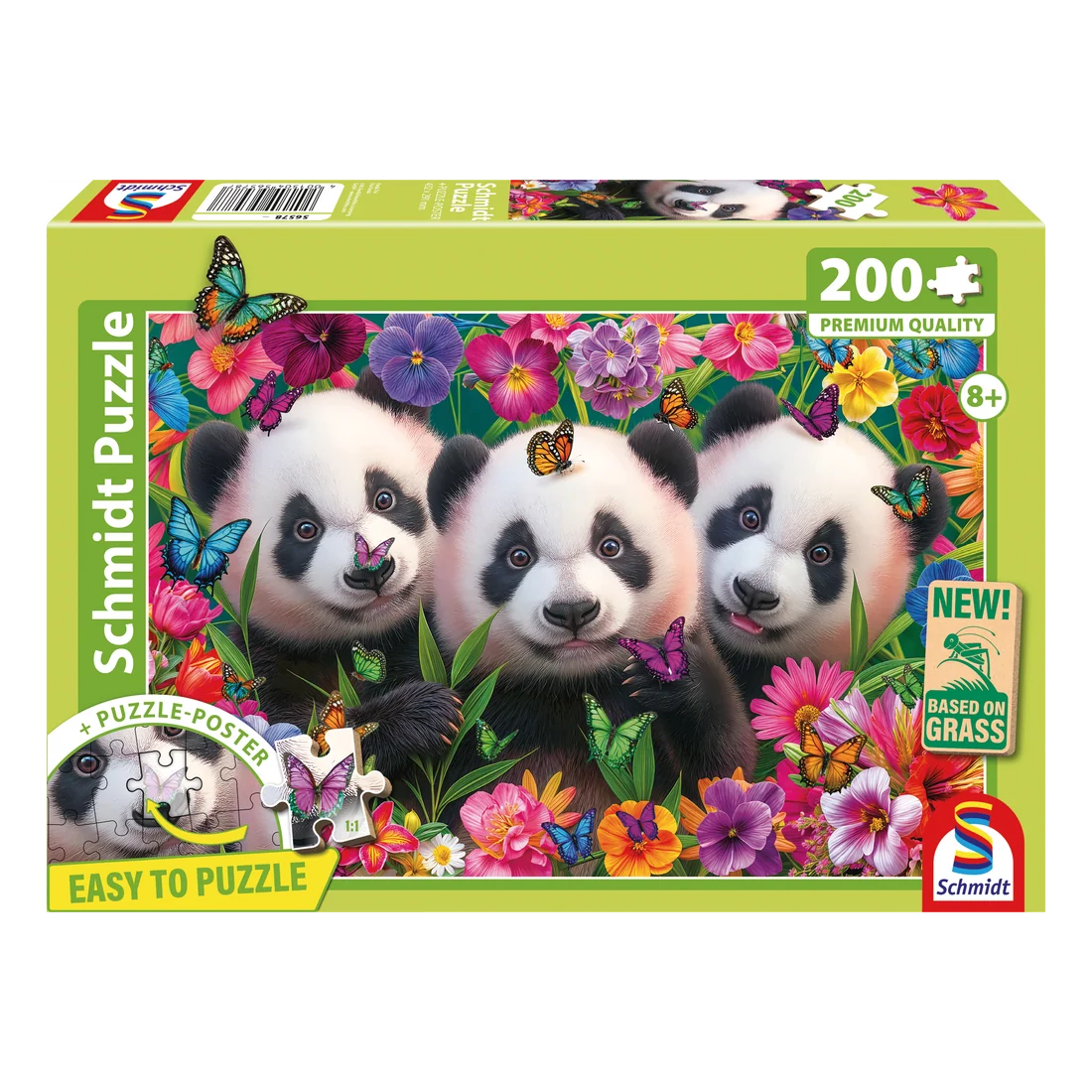Panda Trio (200pcs)