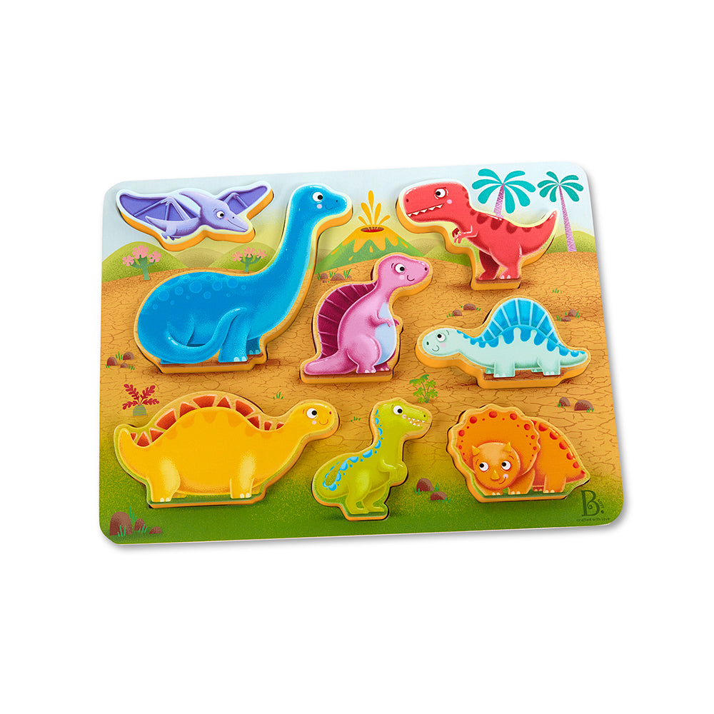 Peek & Explore - Dinosaurs (8pcs)