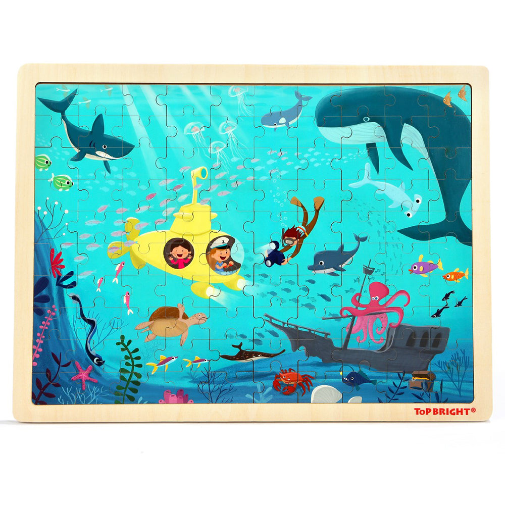 Underwater World - Wooden (100pcs)