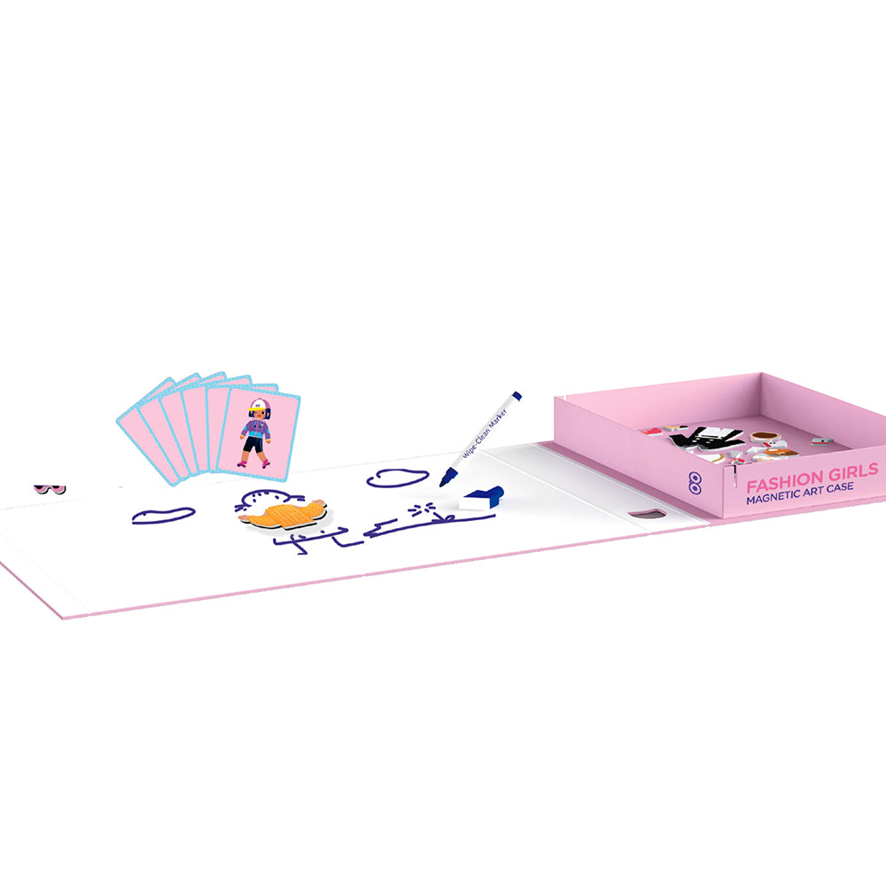 Magnetic Art Case - Fashion Girl
