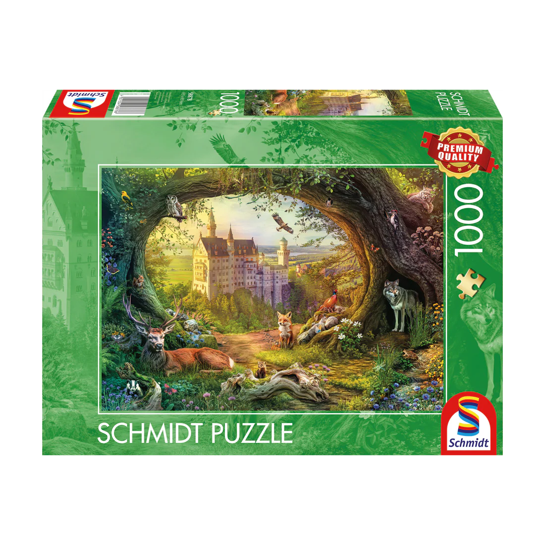 Fairytale Castle in the Magical Forest (1000pcs)