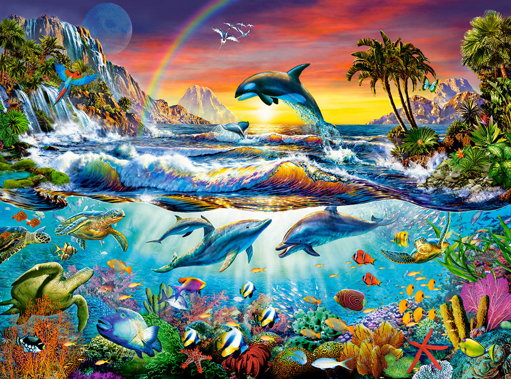 PFG Paradise Cove, Adrian Chesterman (3000pcs) (Usage/Used - PUZZLES FOR GOOD)