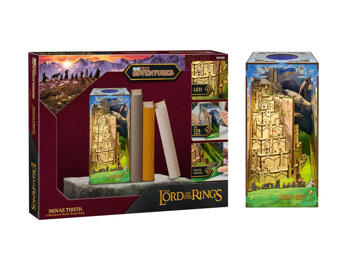 Book Nook - Le Seigneur des Anneaux - Minas Tirith - Petites Aventures (Bois)