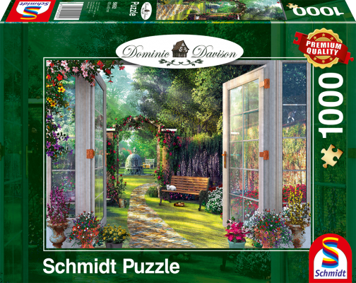 View of the Enchanted Garden, Dominic Davison (1000pcs)