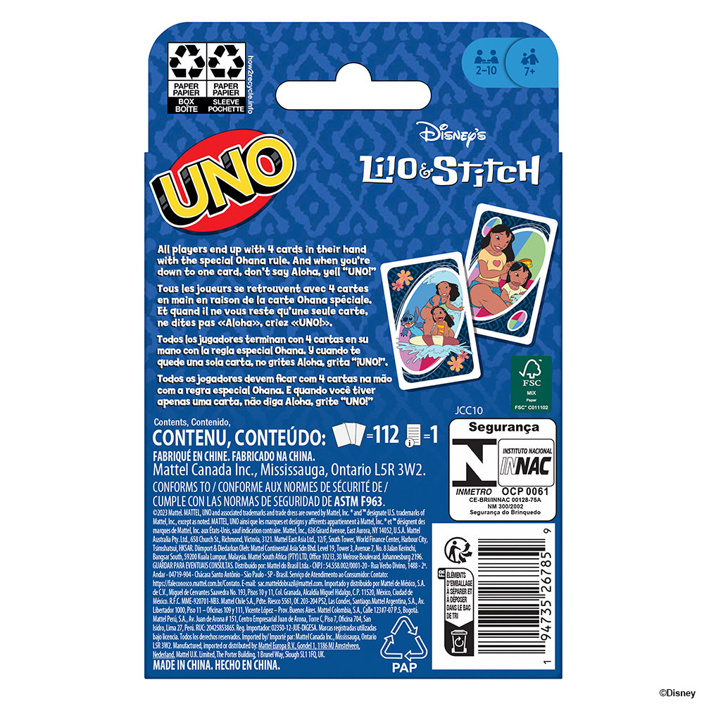 UNO - Lilo & Stitch
