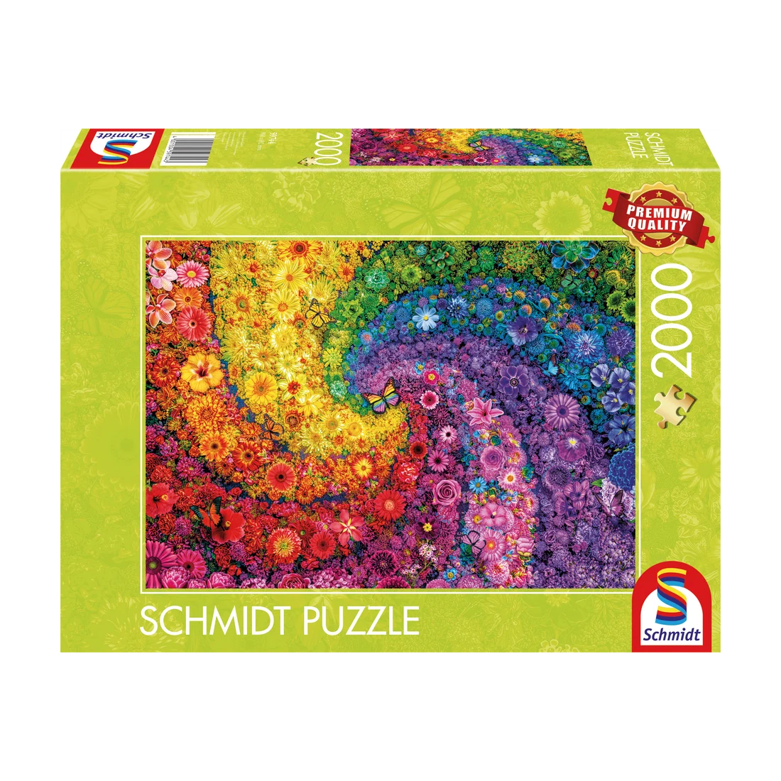 Swirling Colours in Bloom (2000pcs)