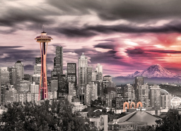 City Collection - Seattle - City Skyline
