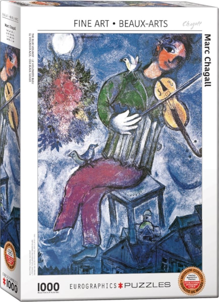 The Blue Violinist, Marc Chagall