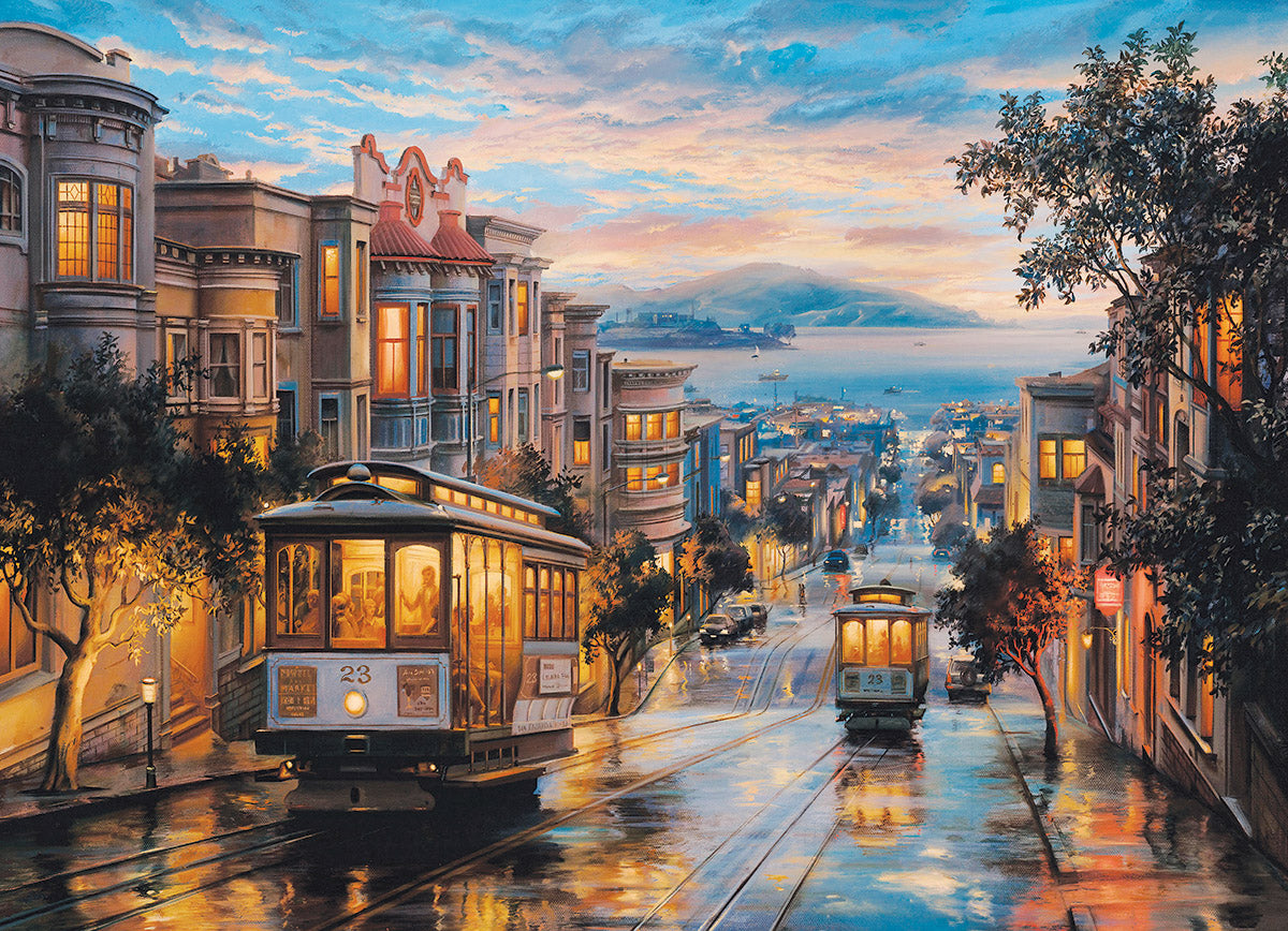 San Francisco, Cable Car Heaven, Eugene Lushpin - JigsawJungle