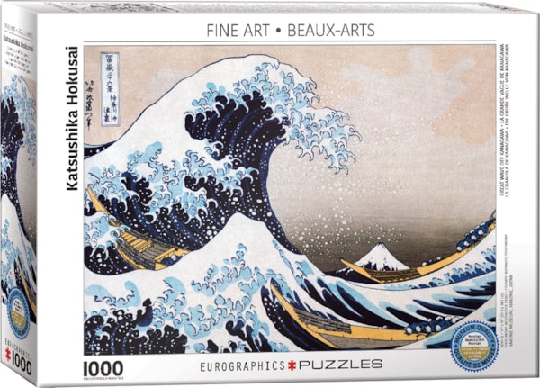 Fine Art - The Great Wave at Kanagawa, c.1829