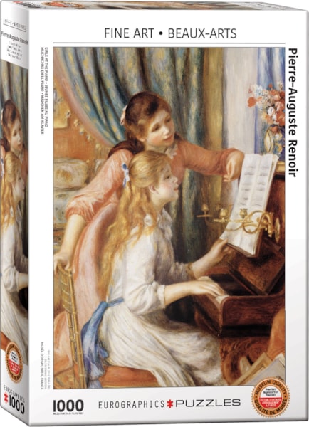 Girls at the Piano (Jeunes filles au piano), Renoir
