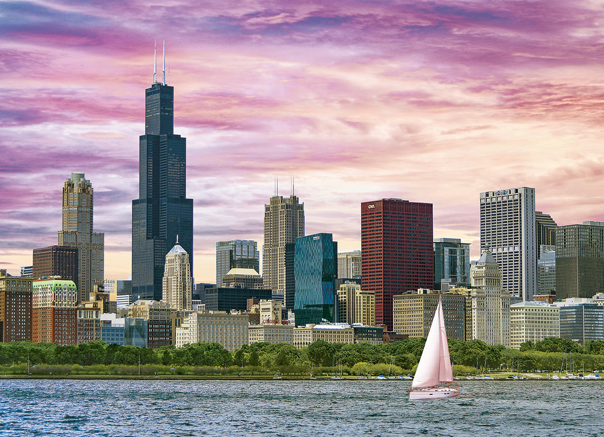 HDR Photography - Chicago Skyline