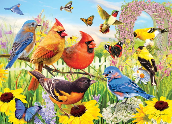 Oiseaux d'arrière-cour, Greg Giordano (1000pcs)