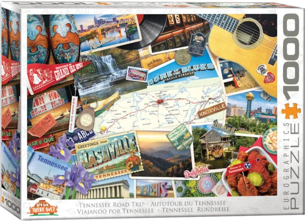 Voyage en voiture dans le Tennessee (1000 pièces) 