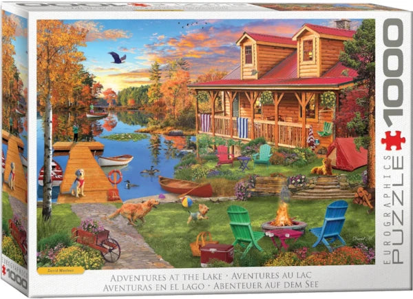 Aventures au bord du lac, David MacLean (1000 exemplaires) 