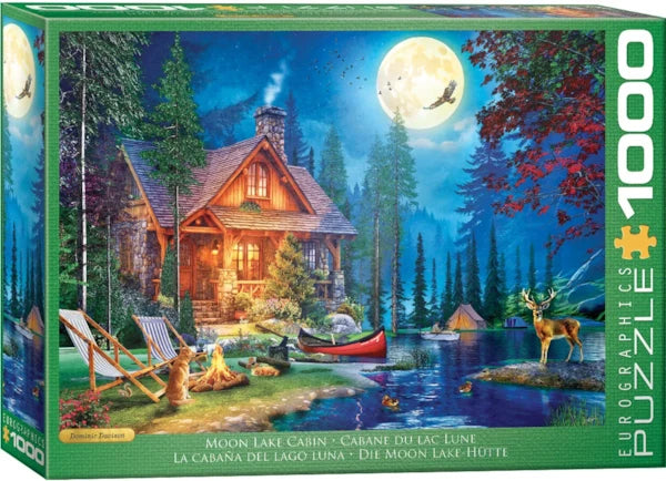 Chalet de Moon Lake, Dominic Davison (1000 pièces) 