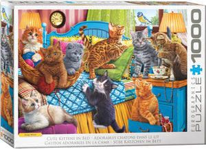 Cute Kittens in Bed (1000pcs)