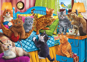 Cute Kittens in Bed (1000pcs)