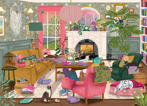 Cozy Living Room, Sally Wilson (1000pcs)