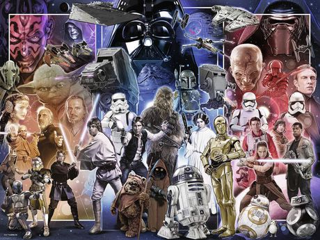 DMG Ravensburger Star Wars - Whole Universe (1500pcs) (boîte endommagée)