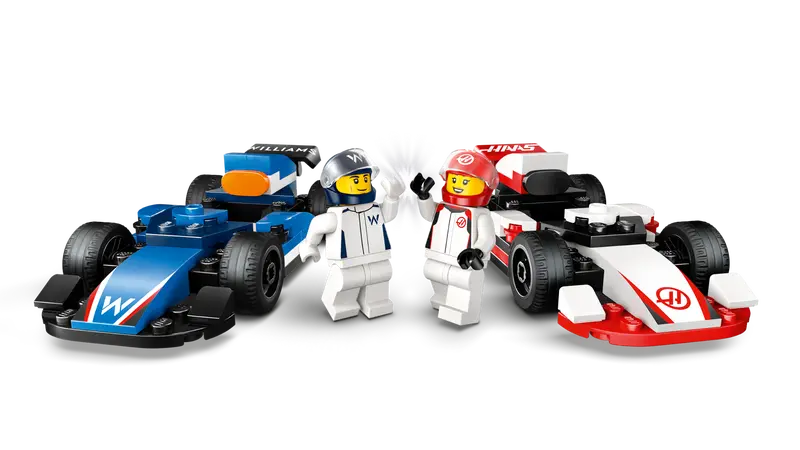 LEGO® - City - Voitures de course F1® Williams Racing et Haas F1® 