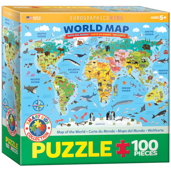 Map of the World (100pcs)