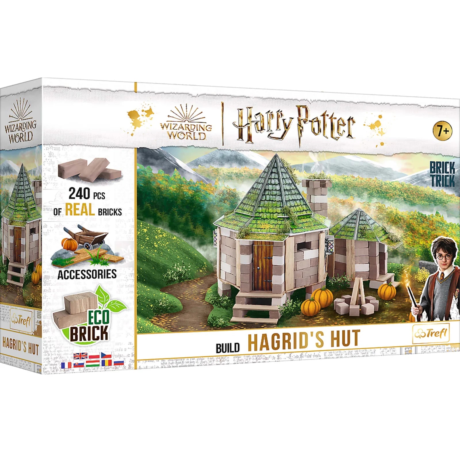 Trefl Brick Trick - Harry Potter - Hagrid's Hut