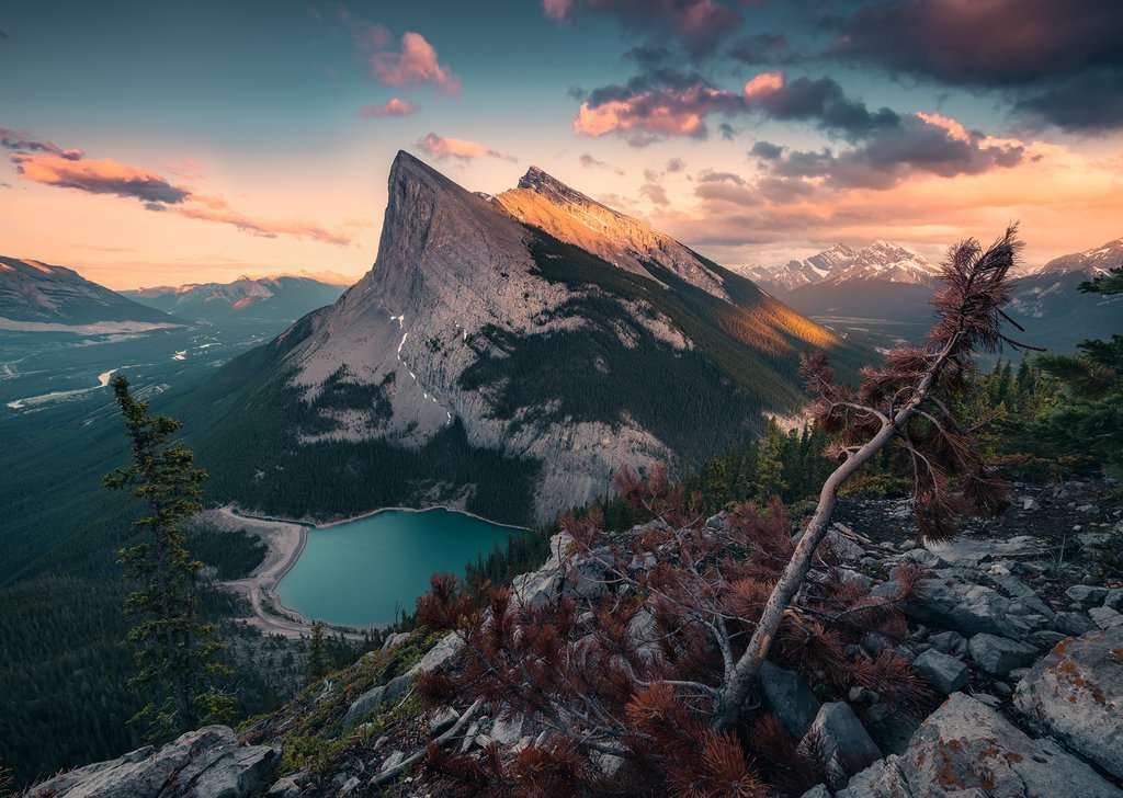 Ravensburger Nature Edition #16 - An Evening in the Rocky Mountains (1000pcs)
