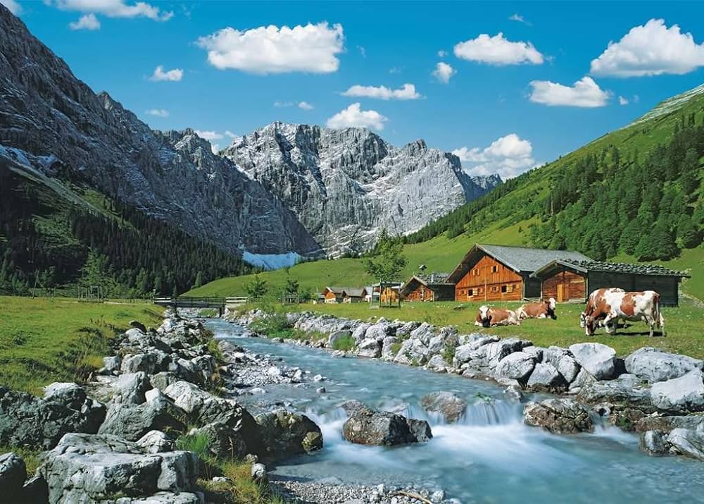 Ravensburger Karwendel Mountains, Autriche (1000pcs)