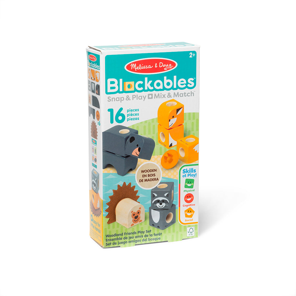 Blockables™ - Coffret de jeu Les Amis de la Forêt 