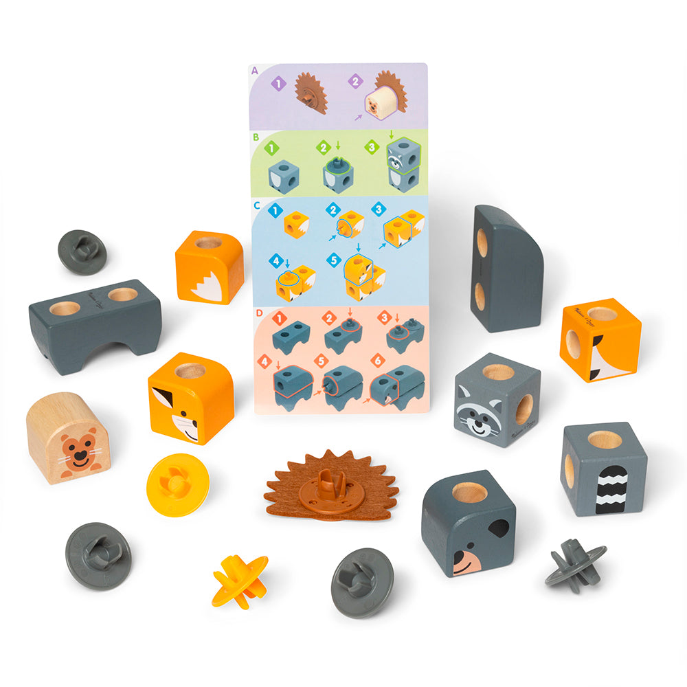 Blockables™ - Coffret de jeu Les Amis de la Forêt 
