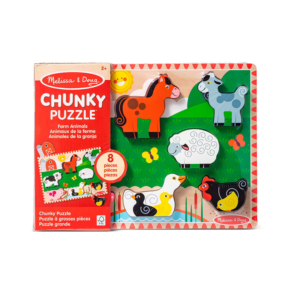 Melissa & Doug Farm - Puzzle gros