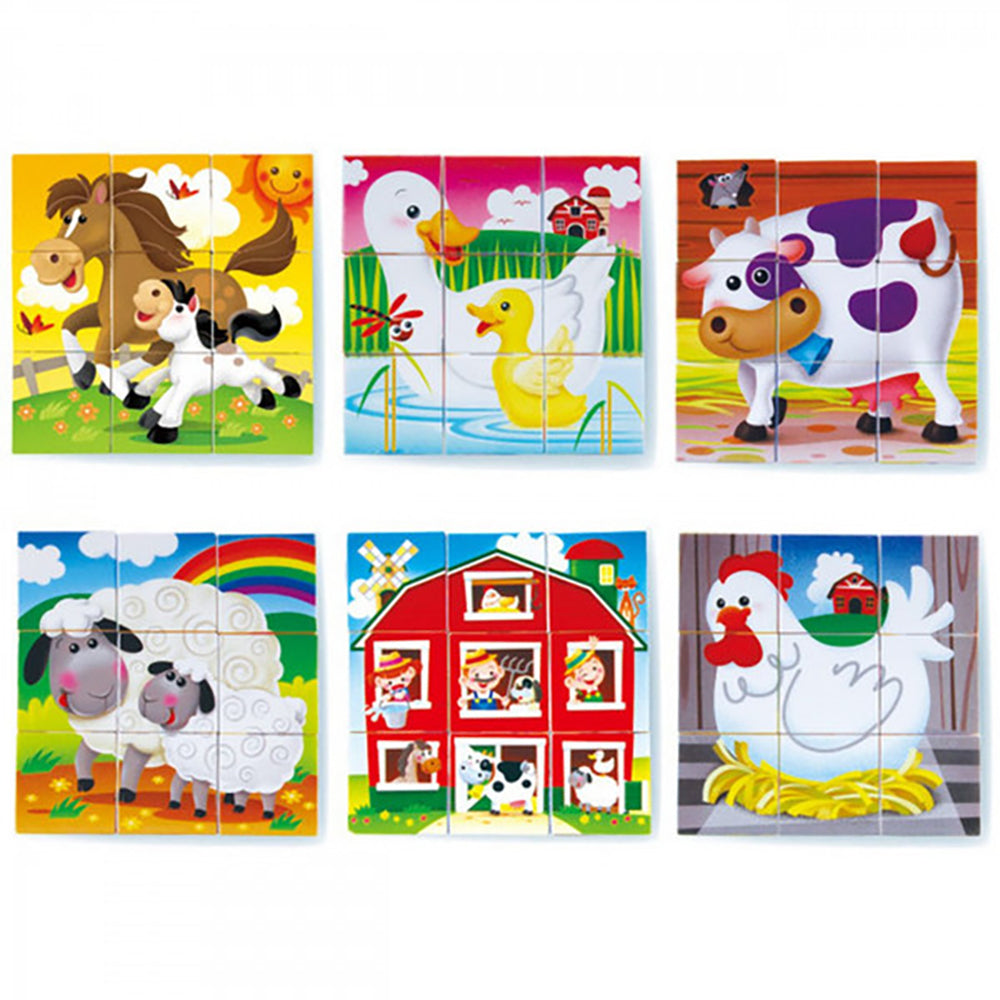 Puzzle Pakö Cube Farm (9pcs)