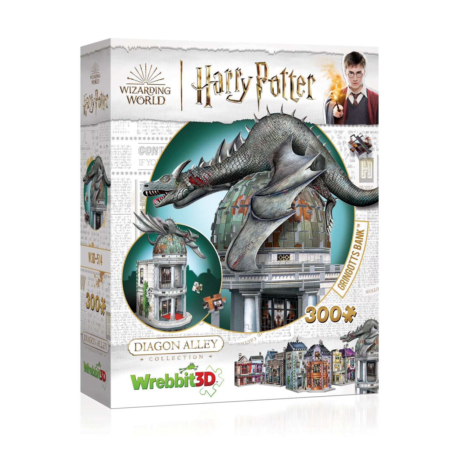 Harry Potter 3D - Gringotts Bank™  (390pcs)
