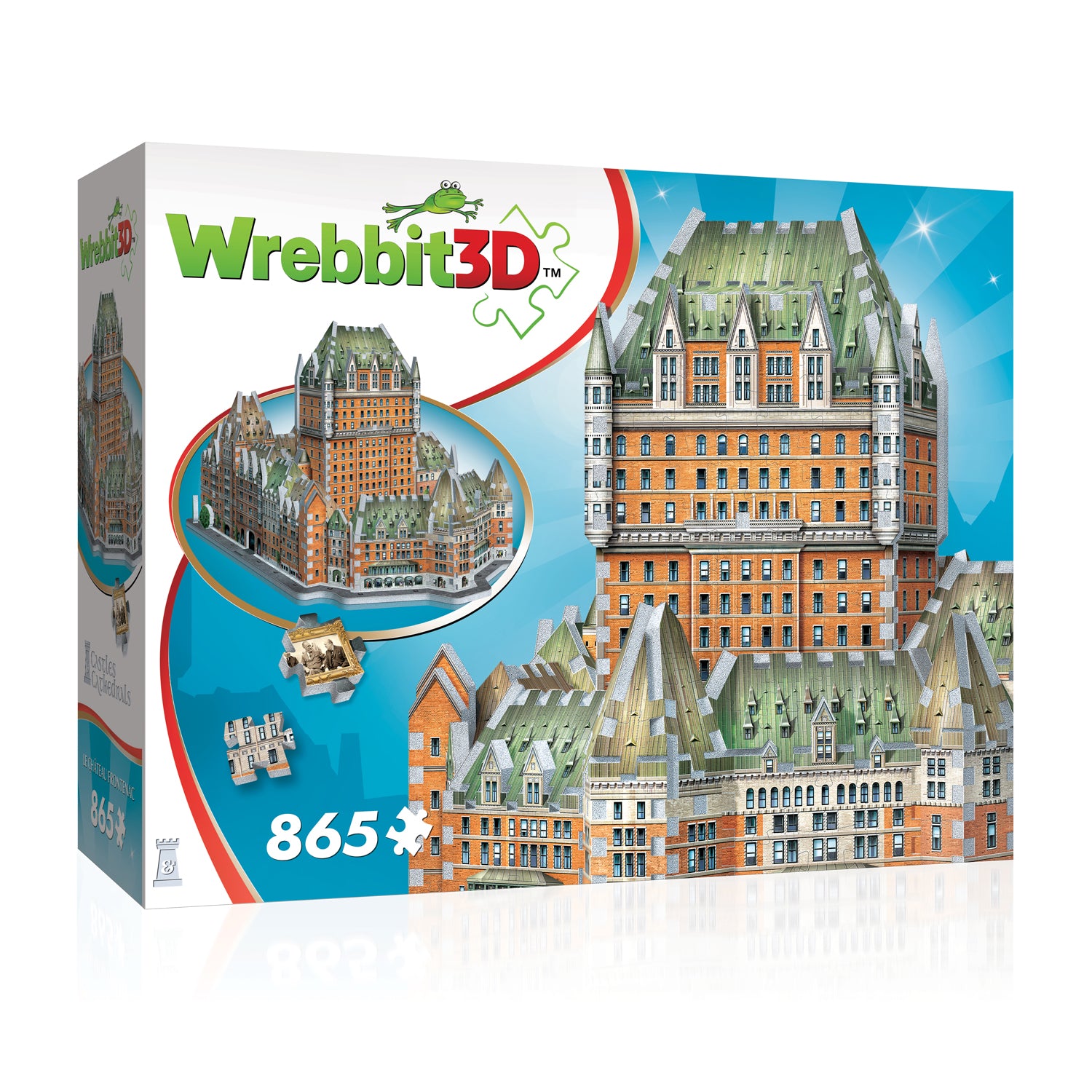 Castles & Cathedrals - Chateau Frontenac - 3D (865pcs)