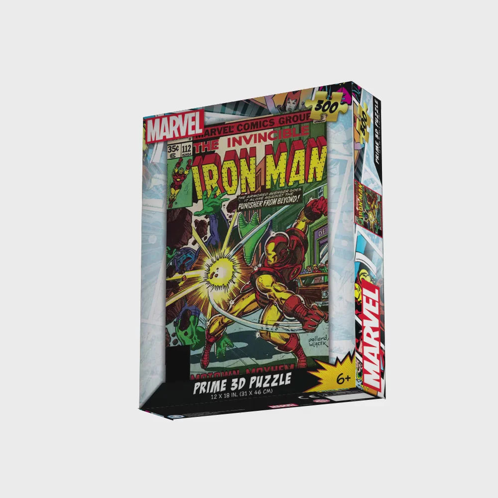 Marvel Comics - Iron Man (3D Puzzle) (300pcs)