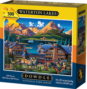 Dowdle Waterton Lakes (500pcs)