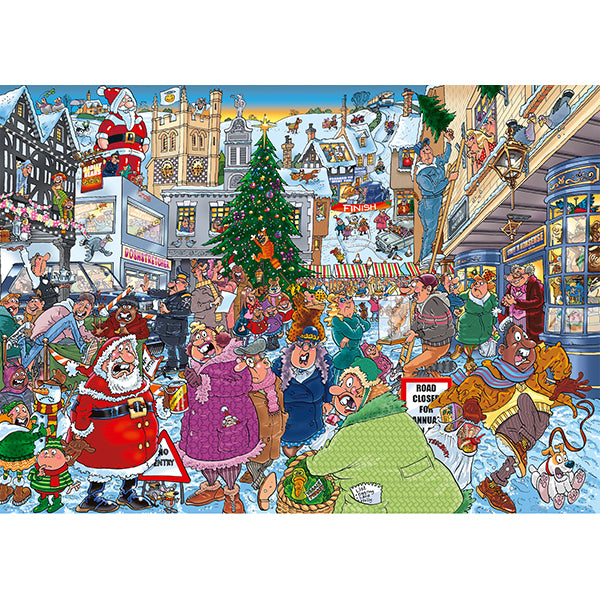 Wasgij Christmas #19 Santa Dash! (2x1000pcs)