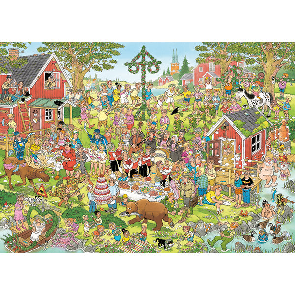 PFG Midsummer Festival, JVH (1000pcs) (Usage/Used - PUZZLES FOR GOOD)